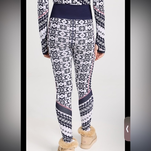 FP Movement by Free People Pants - NWT Free People Movement Myoko Jacquard Leggings Size M/L